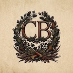 CB botanical monogram